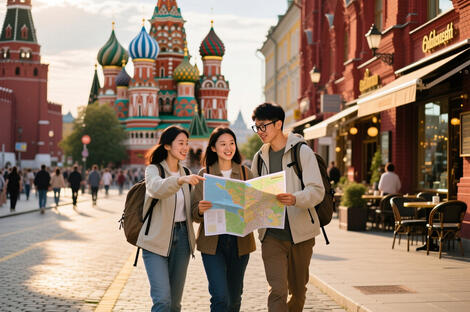 The number of tourists from abroad visiting Moscow has increased by 10% in the first half of 2025.