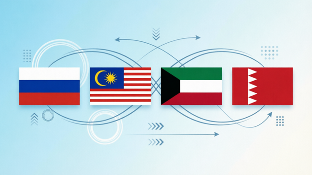 Russia to introduce visa-free travel with Malaysia, Kuwait, and Bahrain