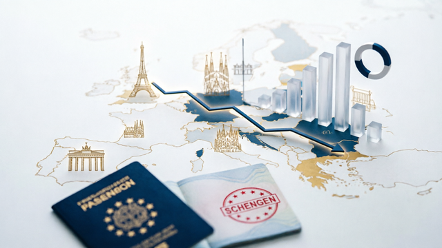 Russian Schengen refusals drop to 6.3% in 2025