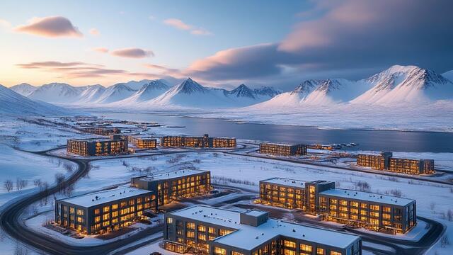 A ski resort will open in Russia above the Arctic Circle