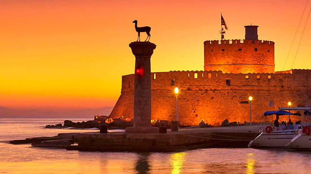 Prices of tours to the Greek Island of Rhodes have dropped