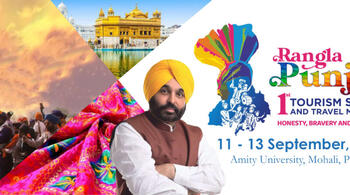 The 1st  Punjab Tourism Summit and Travel Mart opens September 11 in Punjab, India