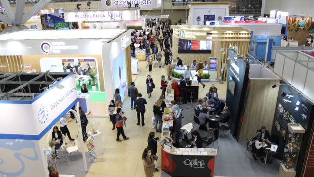 Odtykh Leisure Travel Fair (Moscow) featured 450 companies from 23 different countries