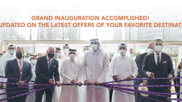 The Grand Opening of Qatar Travel Mart 2021 took off